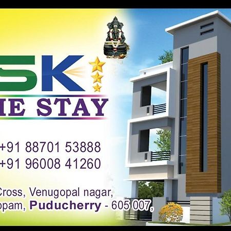 Ssk Home Stay 퐁디셰리 외부 사진